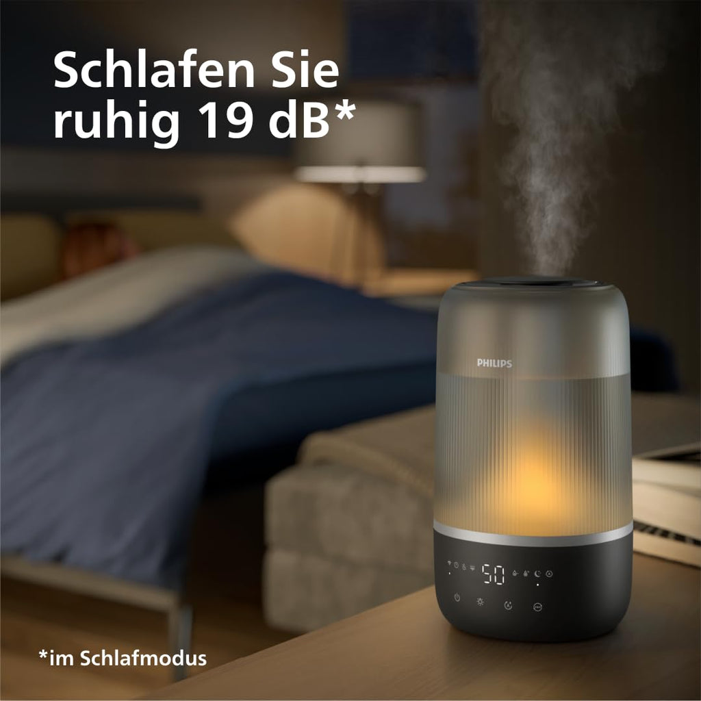 Philips Smart Luftbefeuchter für Räume bis 41 m² – mit Air+ App