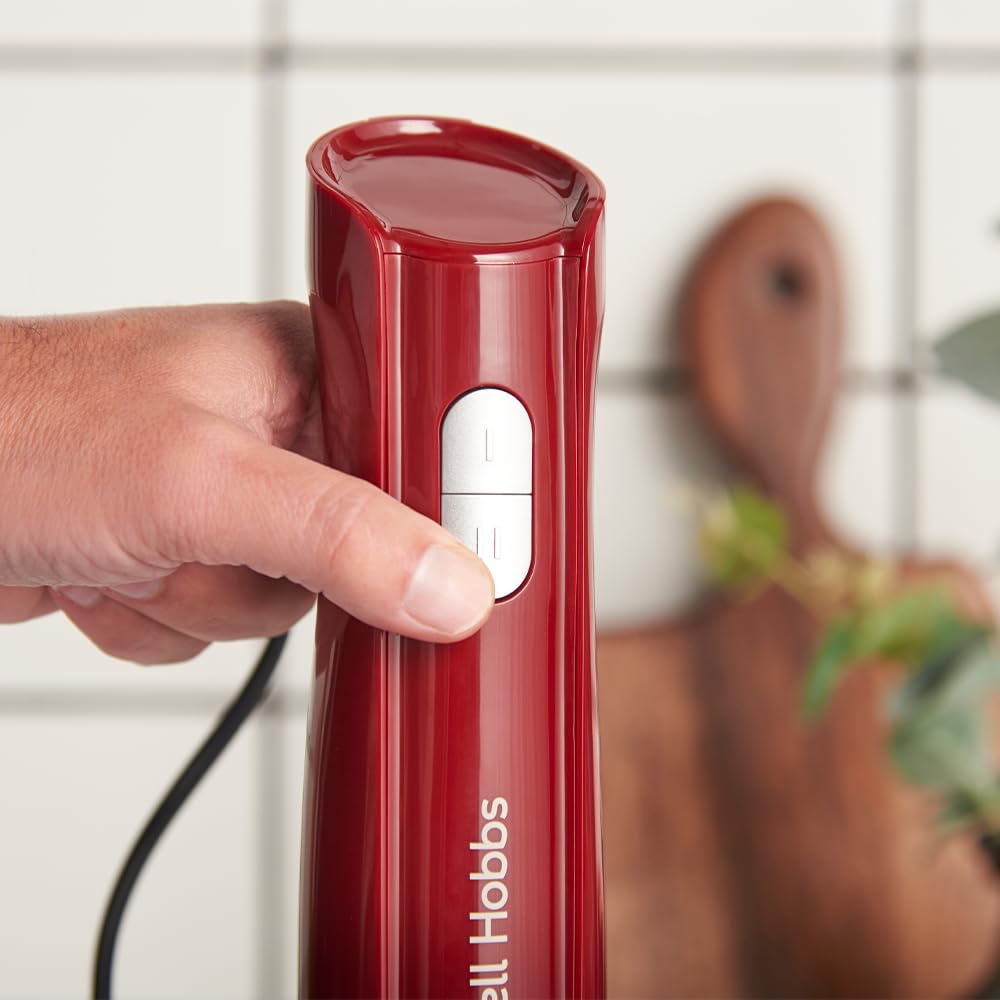 Russell Hobbs Desire 3-in-1 Stabmixer – mit Zerkleinerer, Schneebesen & Messbecher