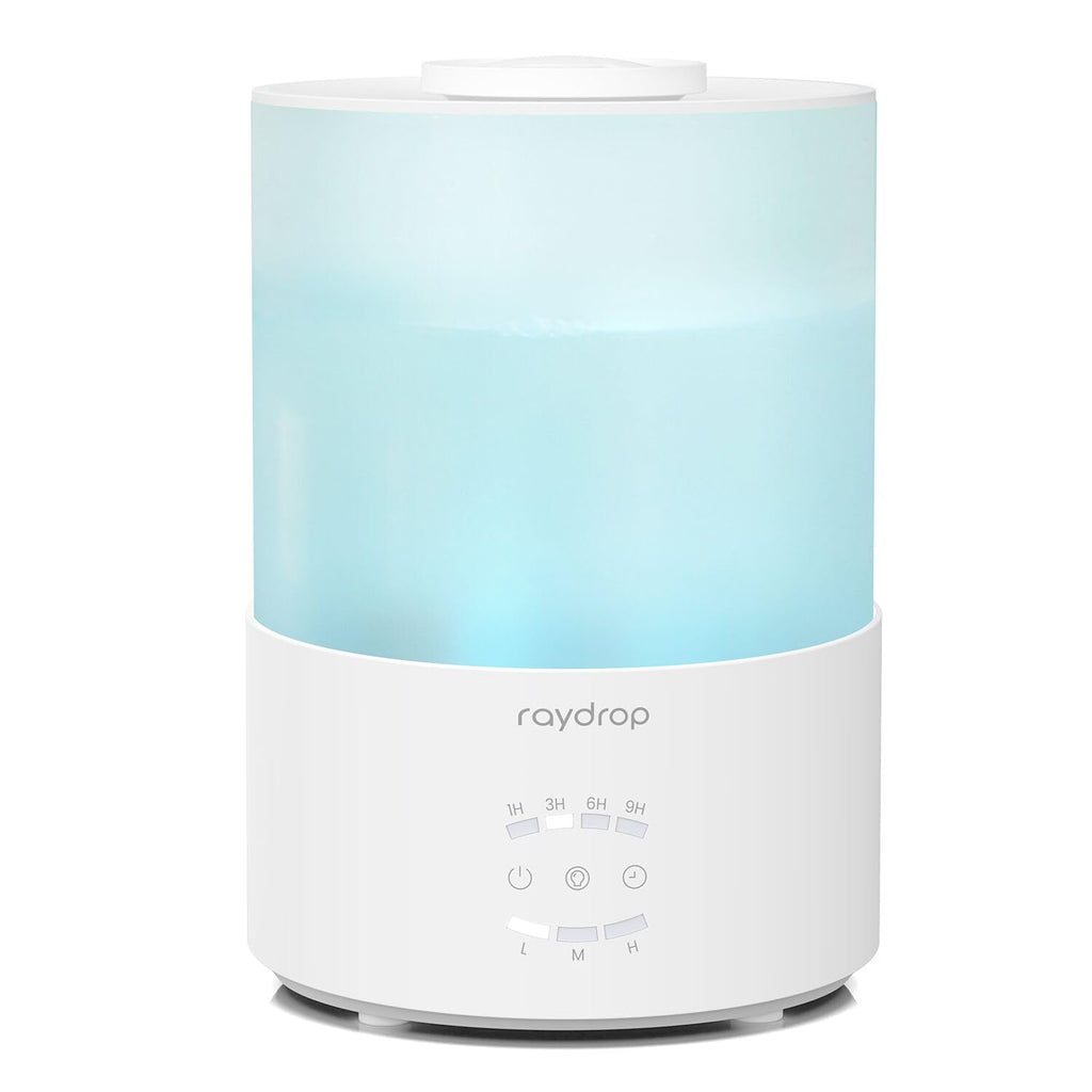 Luftbefeuchter 3 L mit Top-Fill – Aroma-Diffuser, Timer, flüsterleise