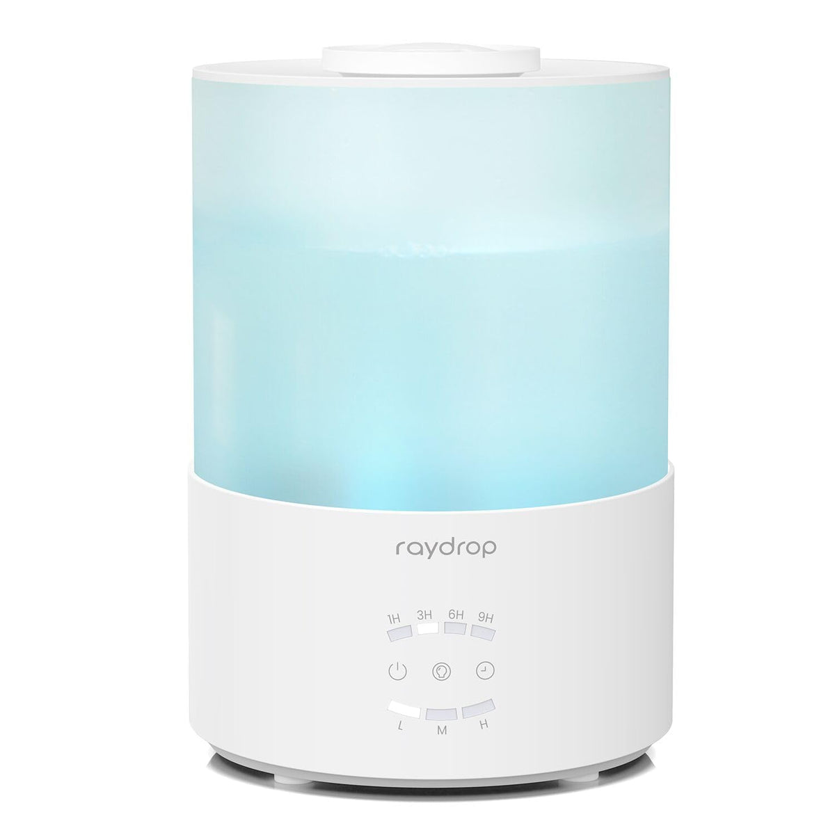 Luftbefeuchter 3 L mit Top-Fill – Aroma-Diffuser, Timer, flüsterleise