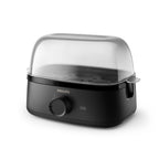 Philips Eierkocher 3000 – für bis zu 6 Eier, 400 W, Schwarz