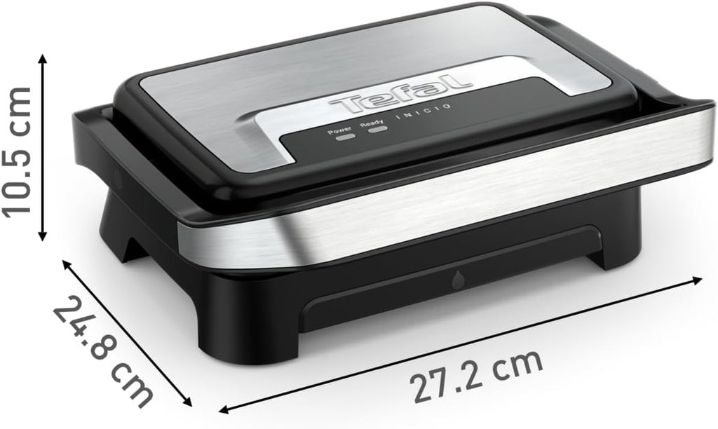 Tefal Inicio Compact 2-in-1 Kontakt- & Paninigrill – 1000 W