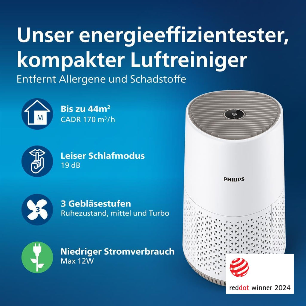 Philips Luftreiniger 600 Serie – für Räume bis 44 m²