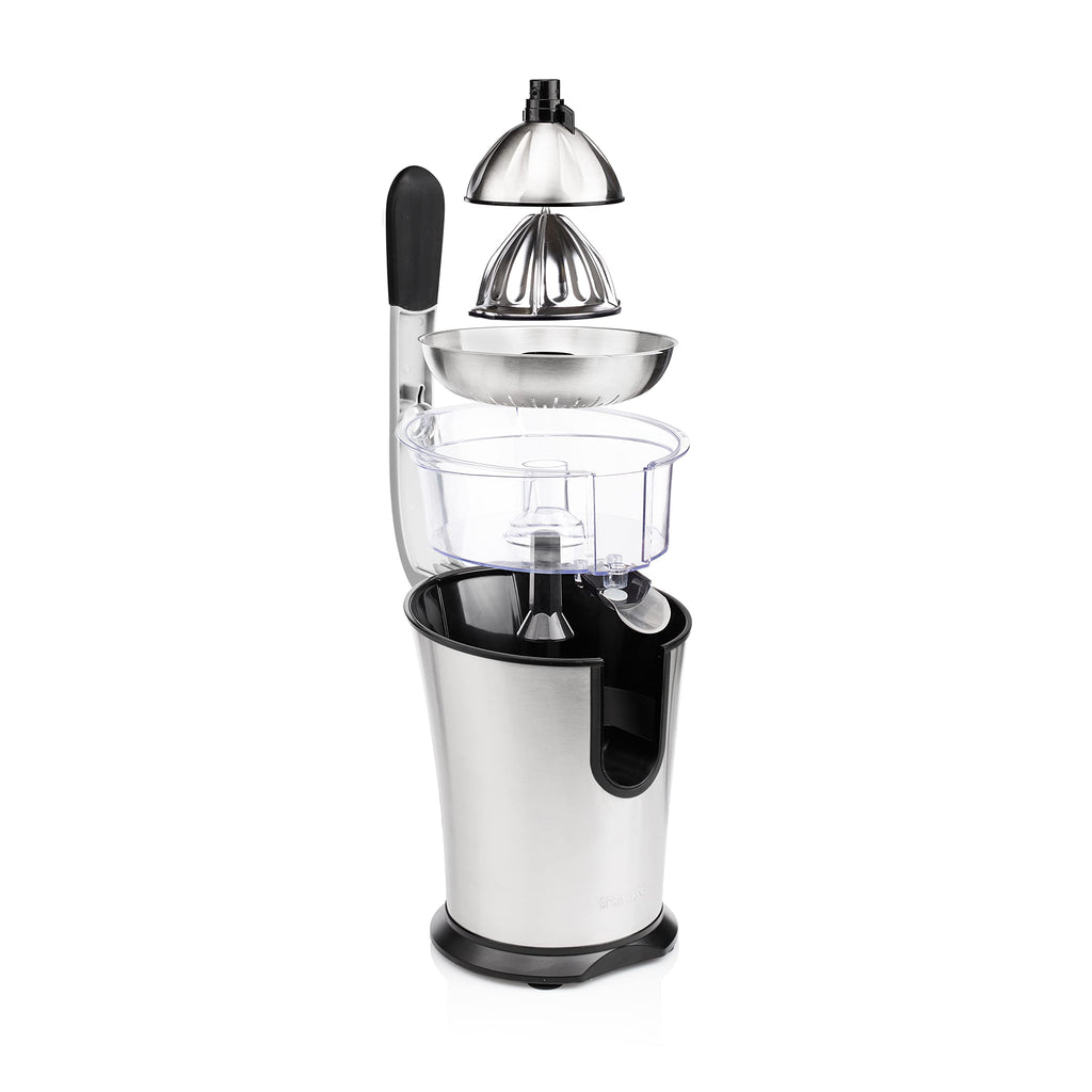 Princess Profi-Zitruspresse mit Hebel – Edelstahl, 300 W