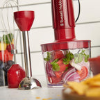 Russell Hobbs Desire 3-in-1 Stabmixer – mit Zerkleinerer, Schneebesen & Messbecher
