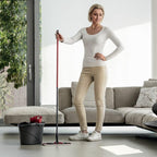 Vileda 2-in-1 Wischmopp Komplettset mit Eimer