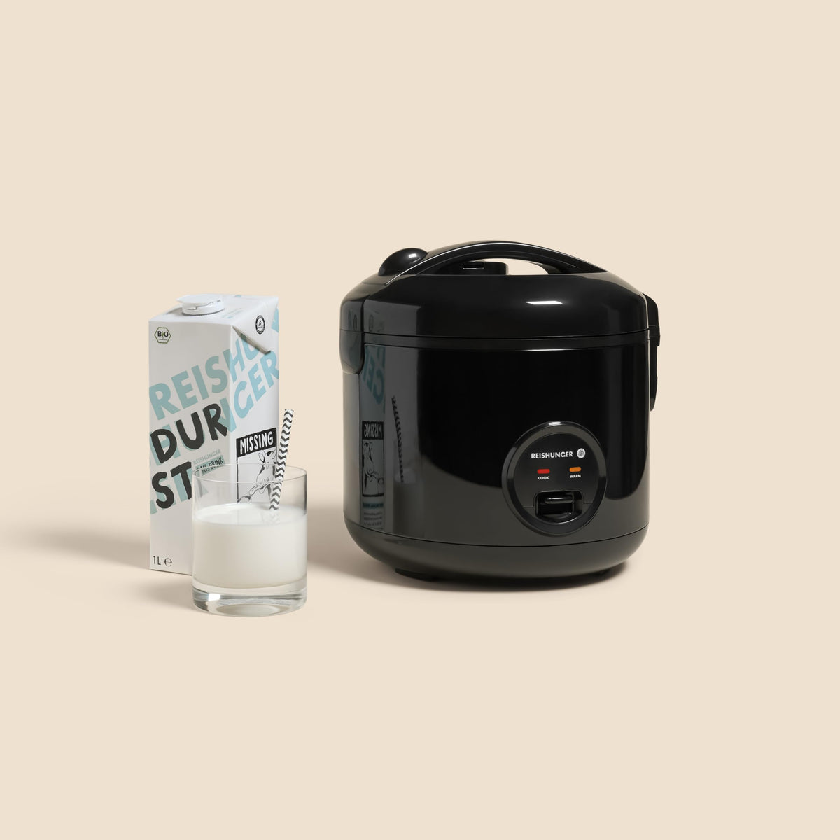 Reishunger Reiskocher & Dampfgarer – Keramik-Innentopf, 1,2 L