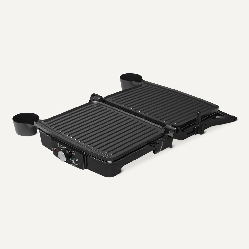 Elektrischer Kontaktgrill 2000 W mit Temperaturregler