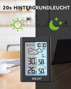 Funk-Wetterstation mit Außensensor – Thermometer & Hygrometer