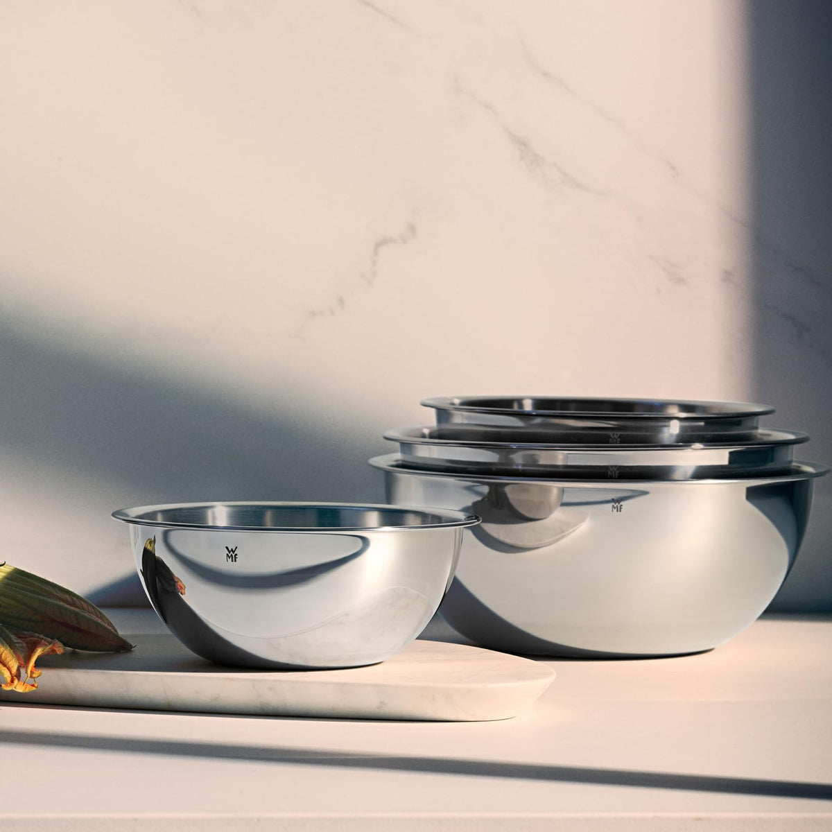 WMF Gourmet Schüsselset 4-teilig – Cromargan Edelstahl