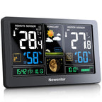 Funk-Wetterstation mit Farbdisplay & Außensensor