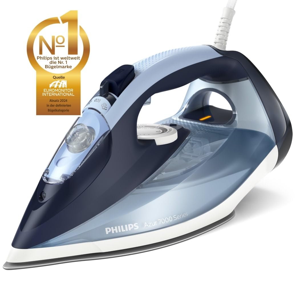 Philips Dampfbügeleisen 7000 Serie – 2800 W, 250 g Dampfstoß