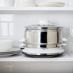 Tefal Dampfgarer VC1451 – 6 L, 2 Edelstahl-Behälter, Timer