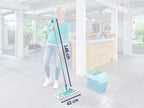 Leifheit Bodenwischer Profi XL – 42 cm Wischbreite, Fuß-Klick-System