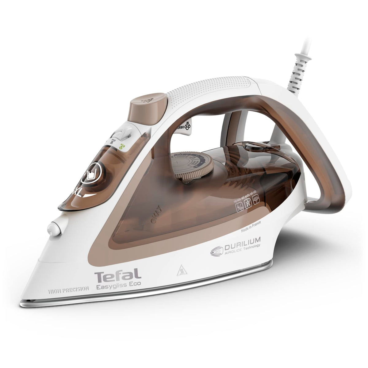 Tefal Easygliss Eco Dampfbügeleisen – 2800 W, Made in France