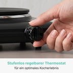 Clatronic Doppelkochplatte DKP 3583 – 1500 W + 1000 W