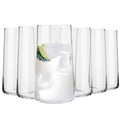 Krosno Longdrinkgläser 6er-Set – 550 ml, Kristallglas