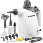 Hand-Dampfreiniger 1050 W mit 500 ml Tank – 16-teiliges Zubehör