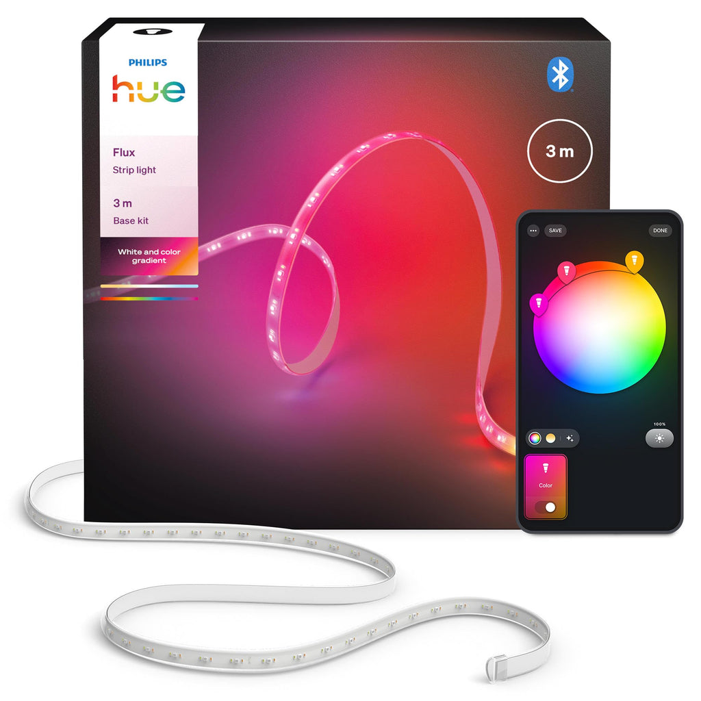 Philips Hue Flux Lightstrip – 3 m, Farbe & Weiß