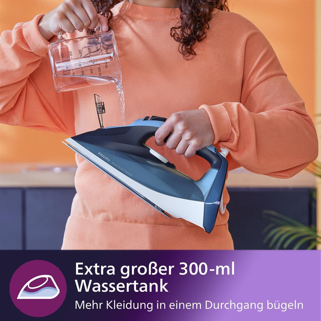 Philips Dampfbügeleisen 7000 Serie – 2800 W, 250 g Dampfstoß