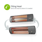 Nedis Wand-Heizlüfter fürs Bad – 1200 W / 2000 W