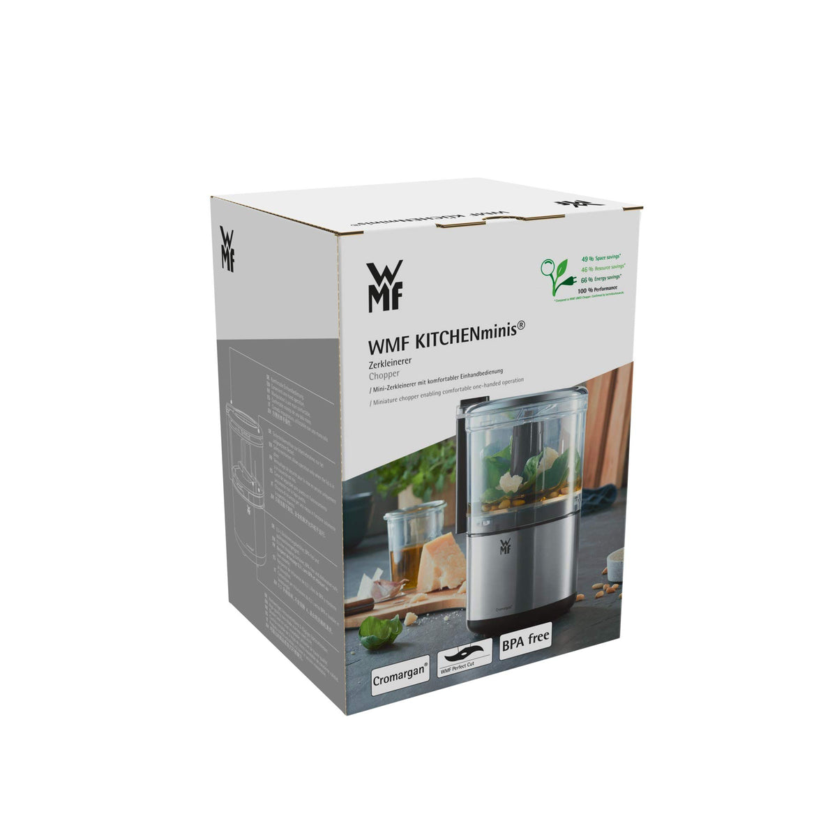 WMF Küchenminis Multizerkleinerer – Cromargan, 0,3 L