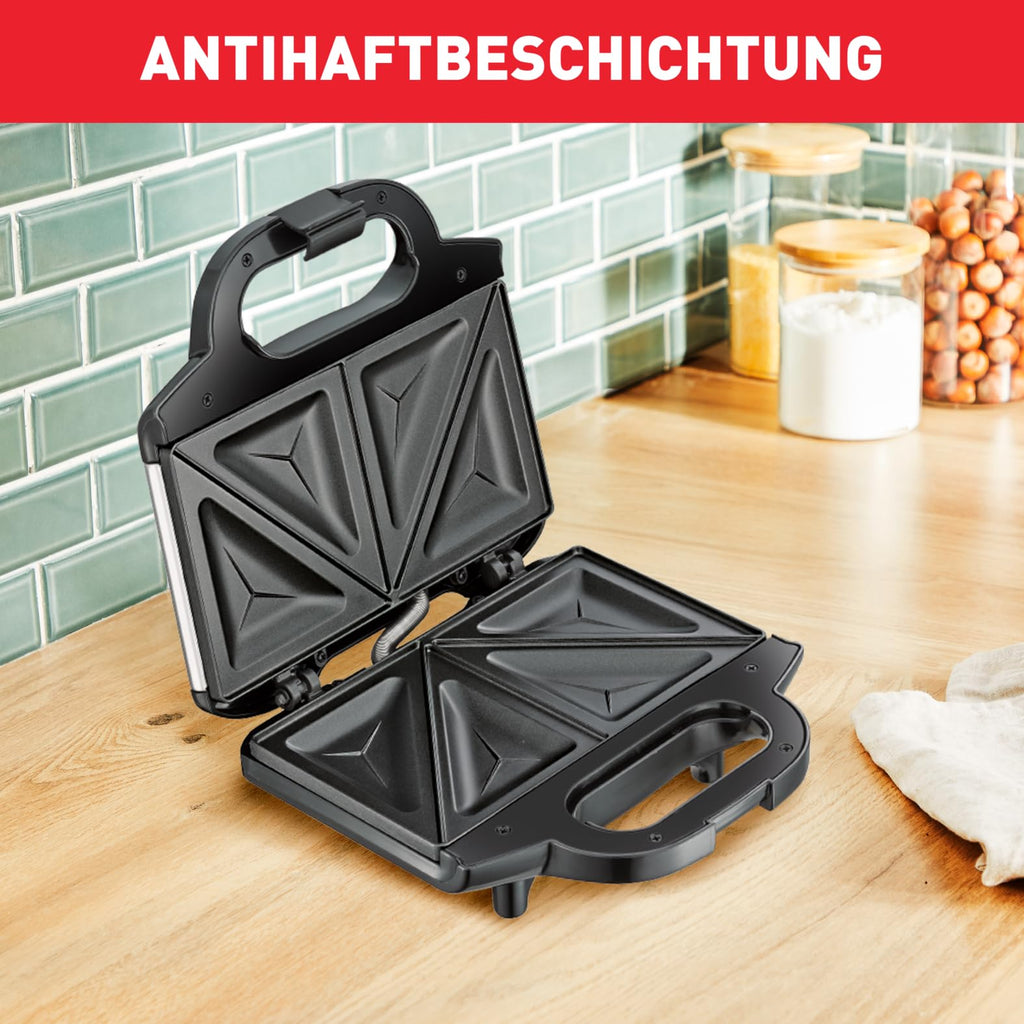 Tefal Sandwichmaker SM1552 – 700 W, antihaftbeschichtet