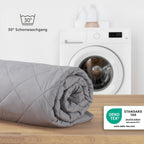 Blumtal Gewichtsdecke 135 x 200 cm – Bezug aus 100 % Baumwolle