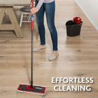 Vileda 2-in-1 Wischmopp Komplettset mit Eimer
