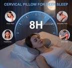 Ergonomisches Memory-Foam Nackenkissen – für alle Schlafpositionen