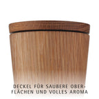 WMF Salz- und Pfeffermühlen-Set aus Eichenholz – Keramikmahlwerk