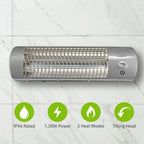 Nedis Wand-Heizlüfter fürs Bad – 1200 W / 2000 W