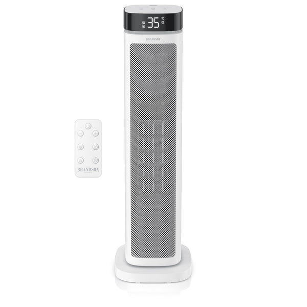Brandson Keramik-Heizlüfter 2000 W – ECO-Modus, Oszillation, Fernbedienung