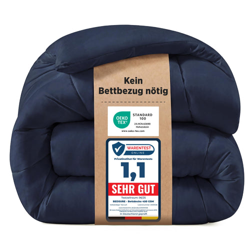 Bedsure Winter-Bettdecke 450 g/m² – extra warm, Oeko-Tex, waschbar
