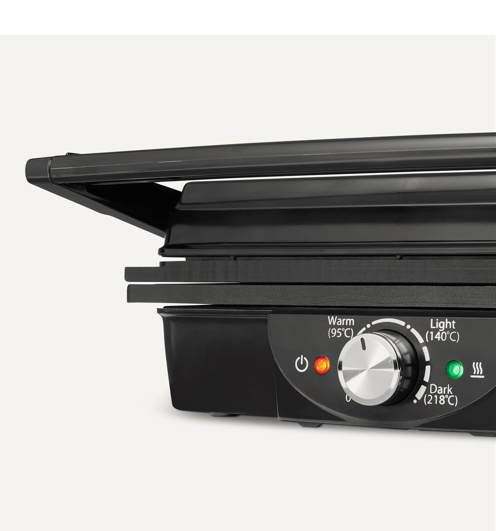 Elektrischer Kontaktgrill 2000 W mit Temperaturregler