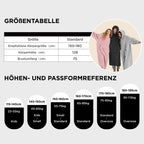 Bedsure Hoodie-Decke mit Ärmeln – Sherpa-Futter, tragbare Kuscheldecke