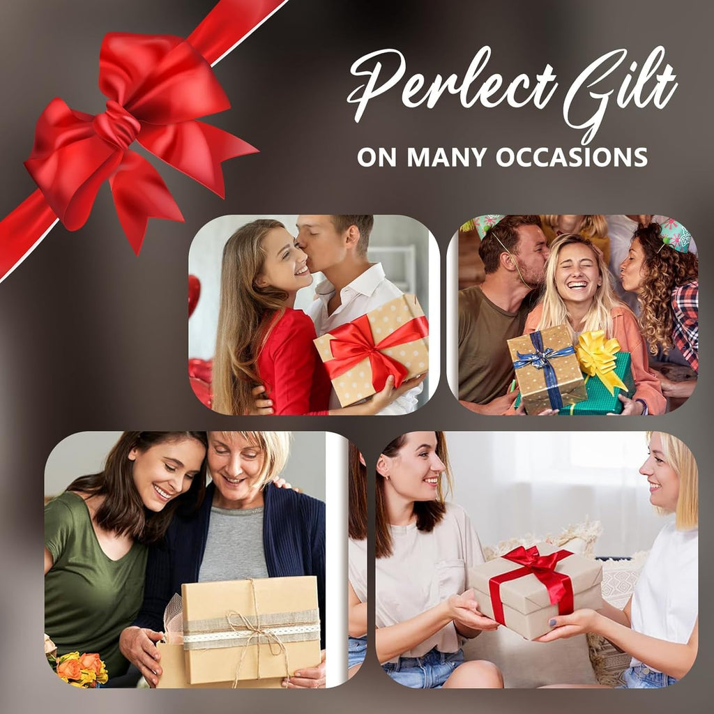 Kerzenwärmer-Lampe mit Dimmer & Timer – Duftkerzen ohne Flamme, Walnuss