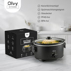 Slow Cooker 6 L für die ganze Familie