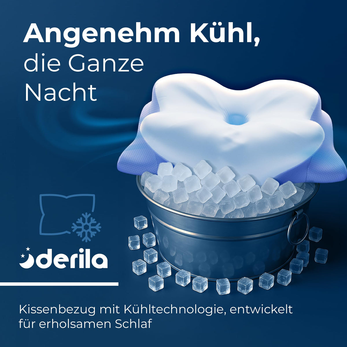 Derila Ergo Schmetterlingskissen – Memory Foam Nackenkissen