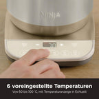 Ninja Wasserkocher mit Temperaturwahl 1,7 L – Stone Gold