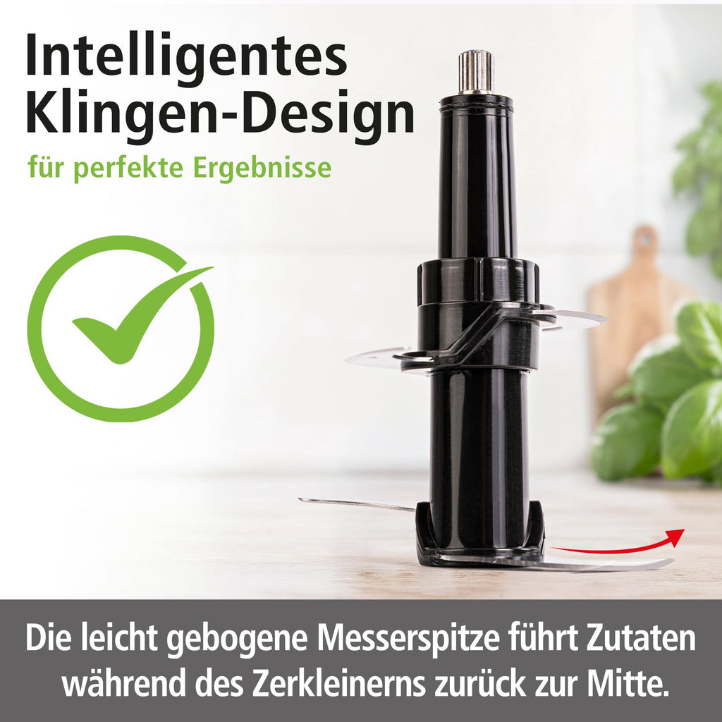 Rommelsbacher Multizerkleinerer mit Glasbehälter – 1 bis 2,7 L