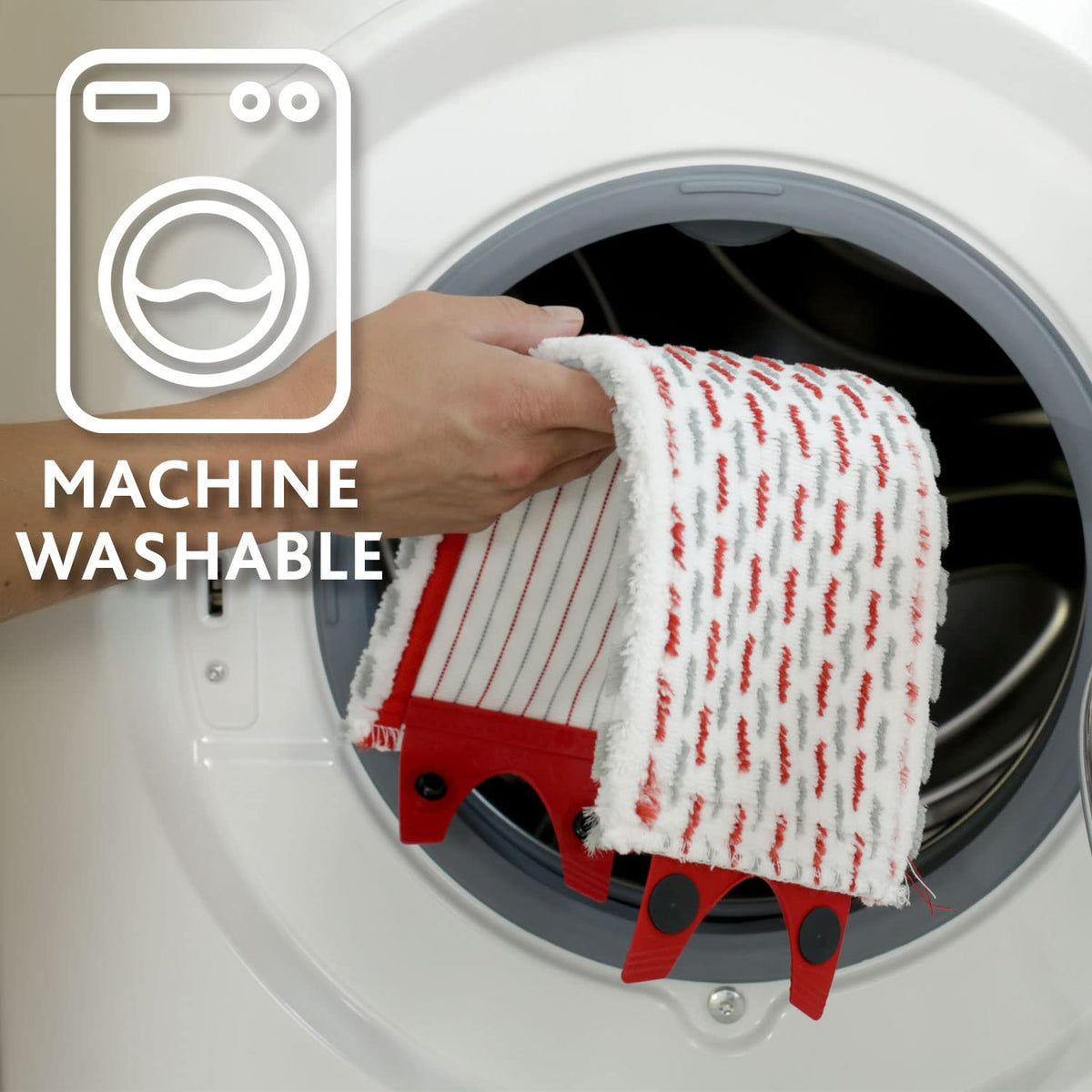 Vileda 2-in-1 Wischmopp Komplettset mit Eimer