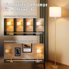 Stehlampe dimmbar mit Fernbedienung – 5 Lichtfarben