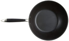 Edelstahl-Wok 28 cm mit Antihaftbeschichtung – induktionsgeeignet
