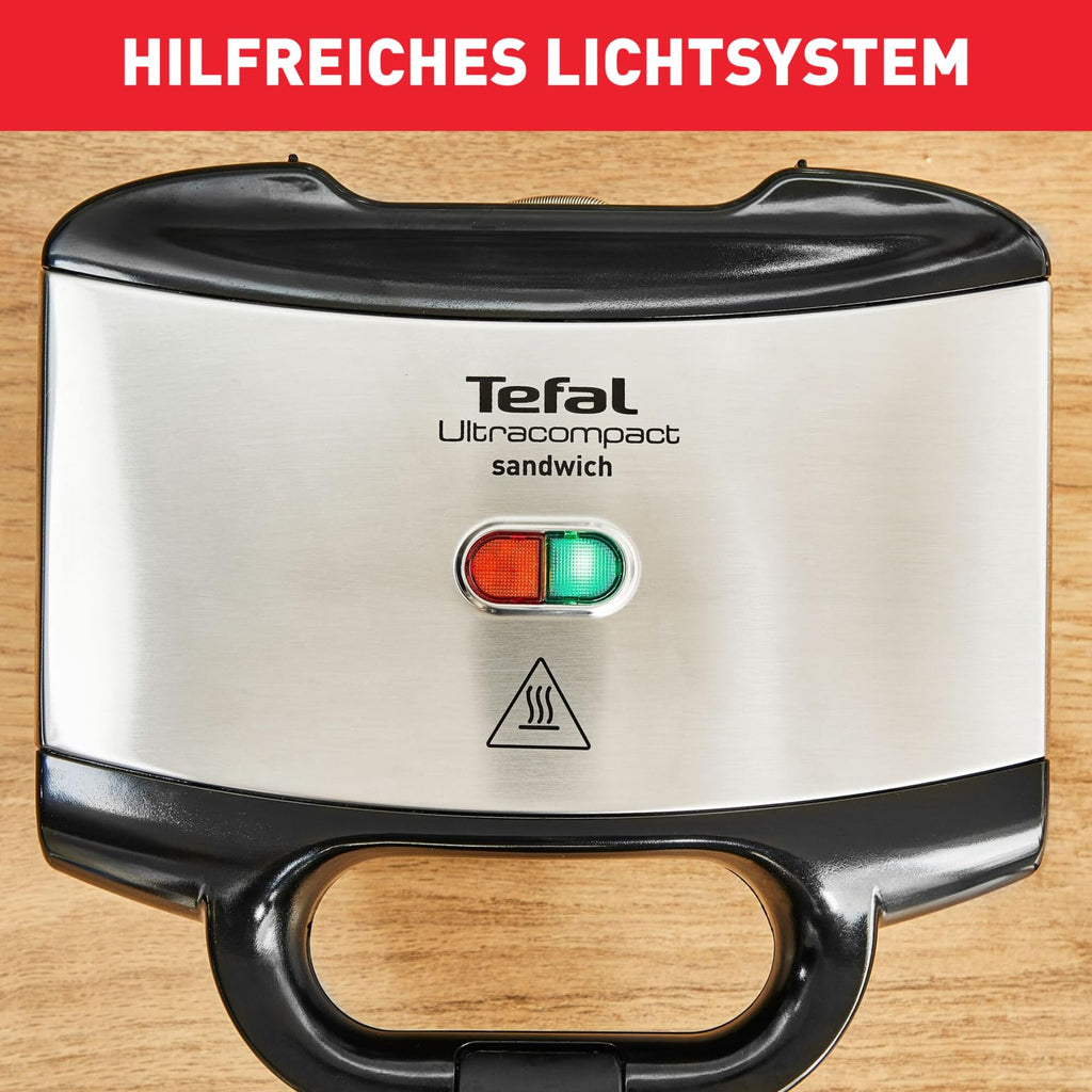 Tefal Sandwichmaker SM1552 – 700 W, antihaftbeschichtet