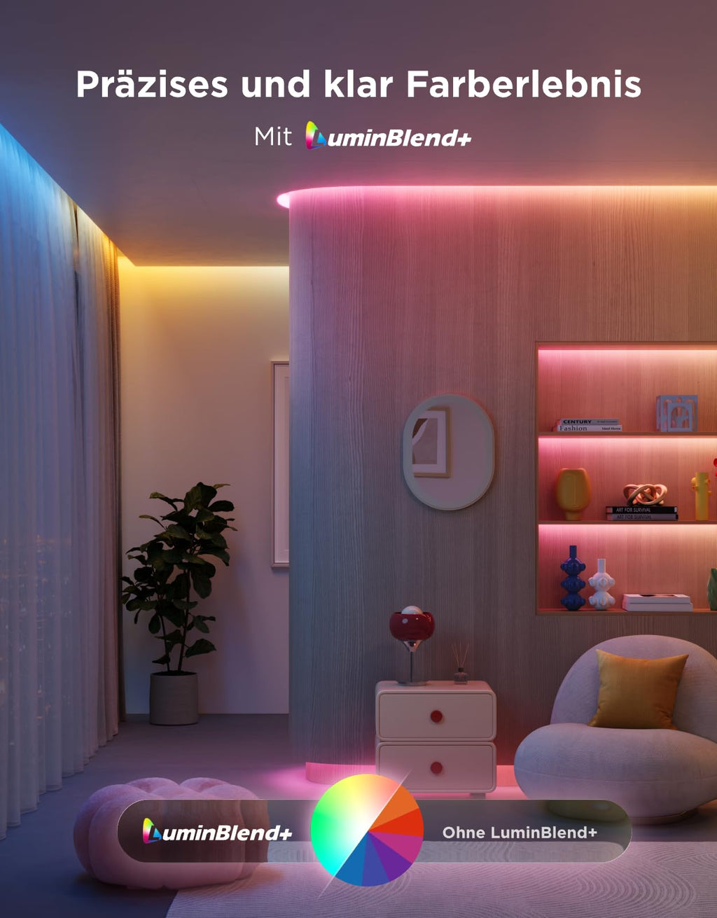 Govee Smart LED Strip RGBWWIC – Matter, Alexa & Google