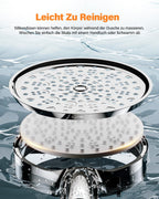 Filter-Duschkopf mit Schlauch – 6 Strahlarten, Hochdruck, Wasserfilter