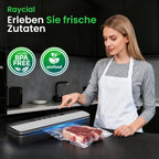 Vakuumierer 7-in-1 mit Folienschneider – 75 kPa