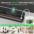 Vakuumierer 7-in-1 mit Folienschneider – 75 kPa