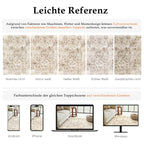 Vintage Teppich waschbar – Kurzflor, rutschfest